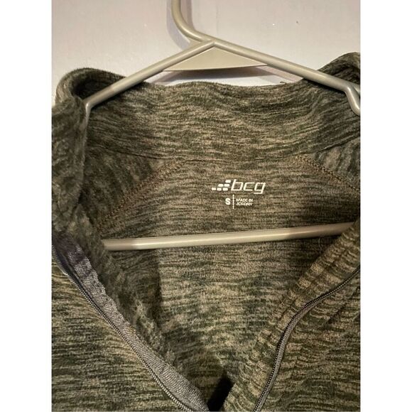 Bcg Gray And Black Athletic Performance Fleece Pullover Size Small - Picture 6 of 7